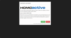 Desktop Screenshot of homoactive.com
